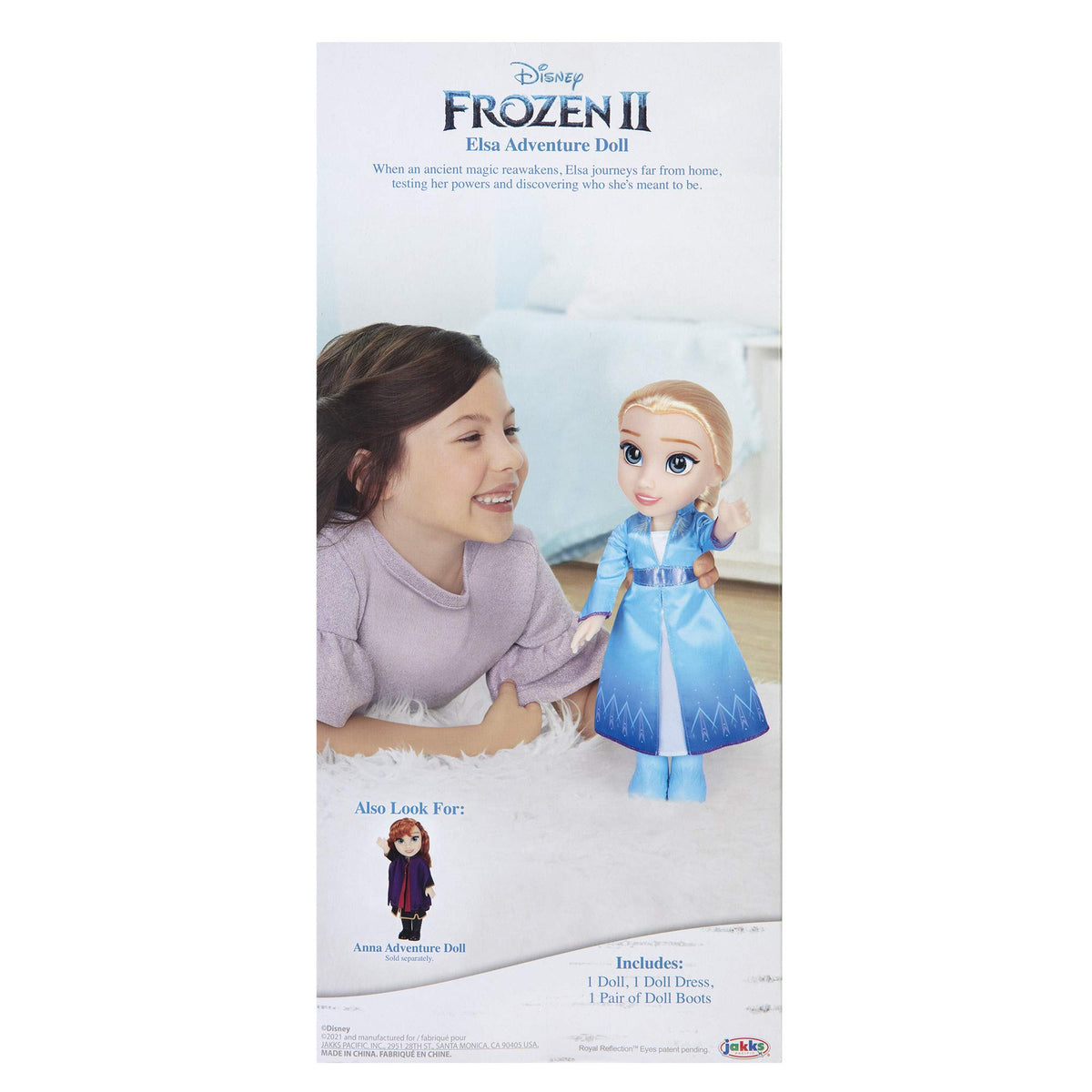 Elsa hair-play focus invites tactile fun and roleplay adventures.