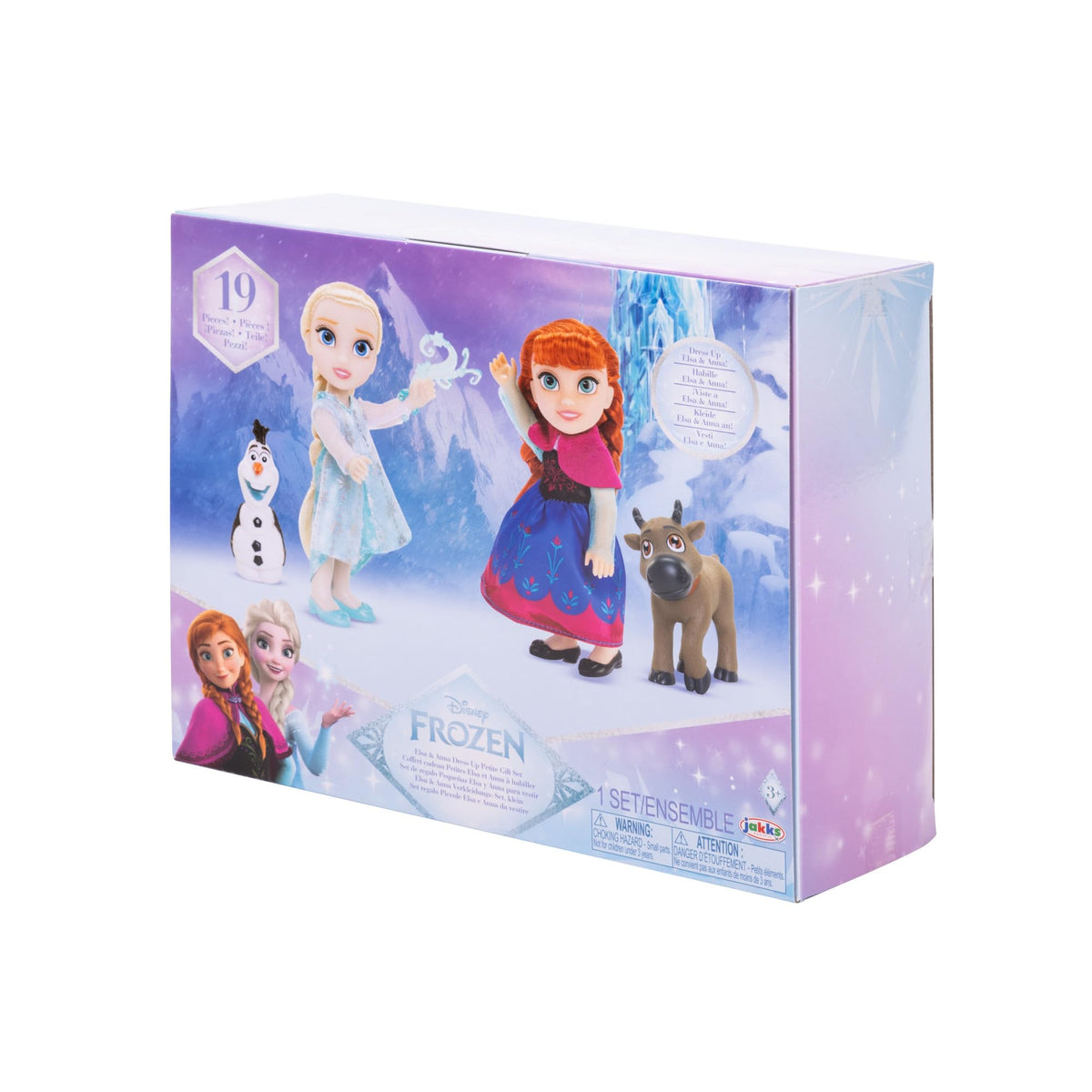 Amazon Exclusive packaging highlights official licensing for Frozen gift set