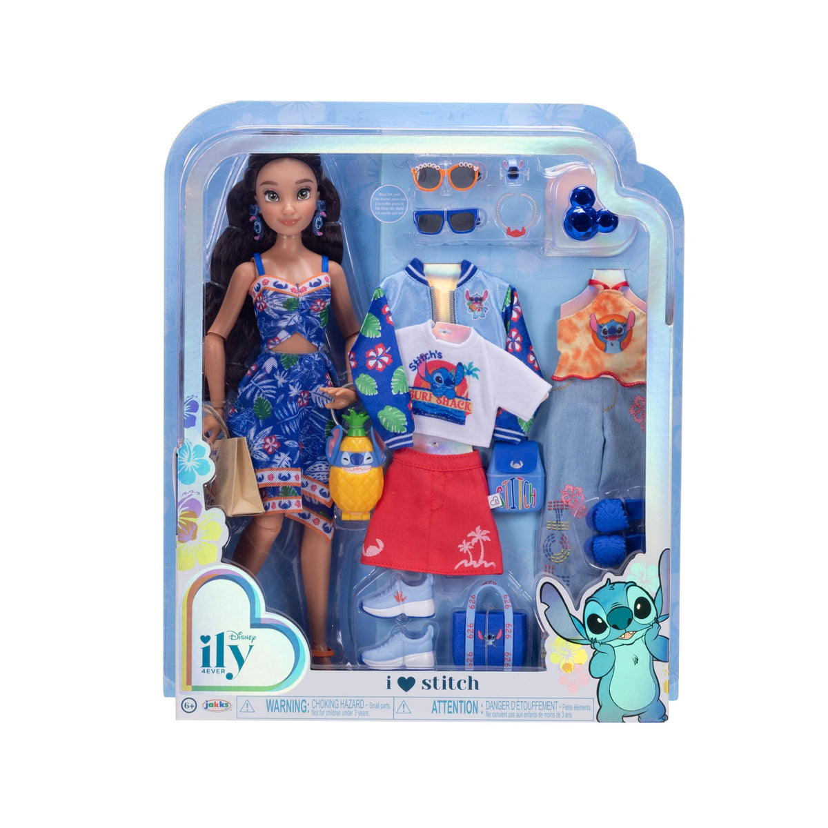 Disney ILY 4EVER doll with stylish rooted hair for styling play