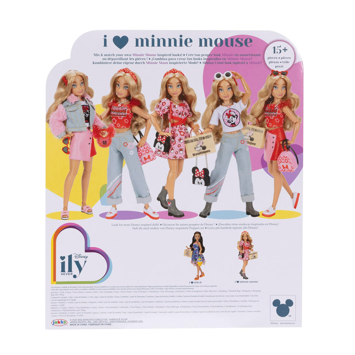 Disney ILY 4EVER fashion doll collection for storytelling and creativity