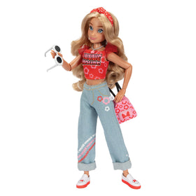 Minnie doll outfit and shoes for mix-and-match fashion play