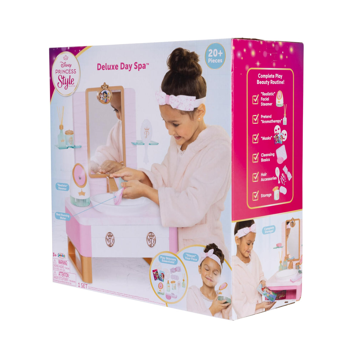 Disney Princess Spa headband completes authentic pretend pampering sessions
