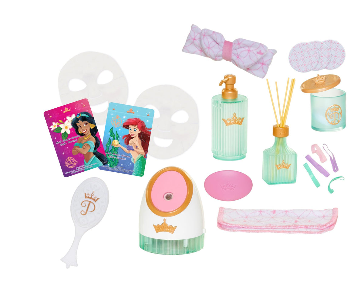 Disney Princess wash cloth enhances gentle cleansing during spa play