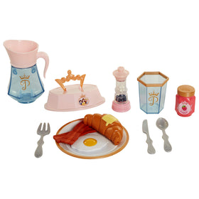Disney Princess door hanger menu guides playful service moments.