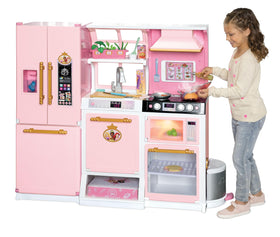 Disney Princess Fresh Prep Gourmet Kitchen assembly for imaginative play
