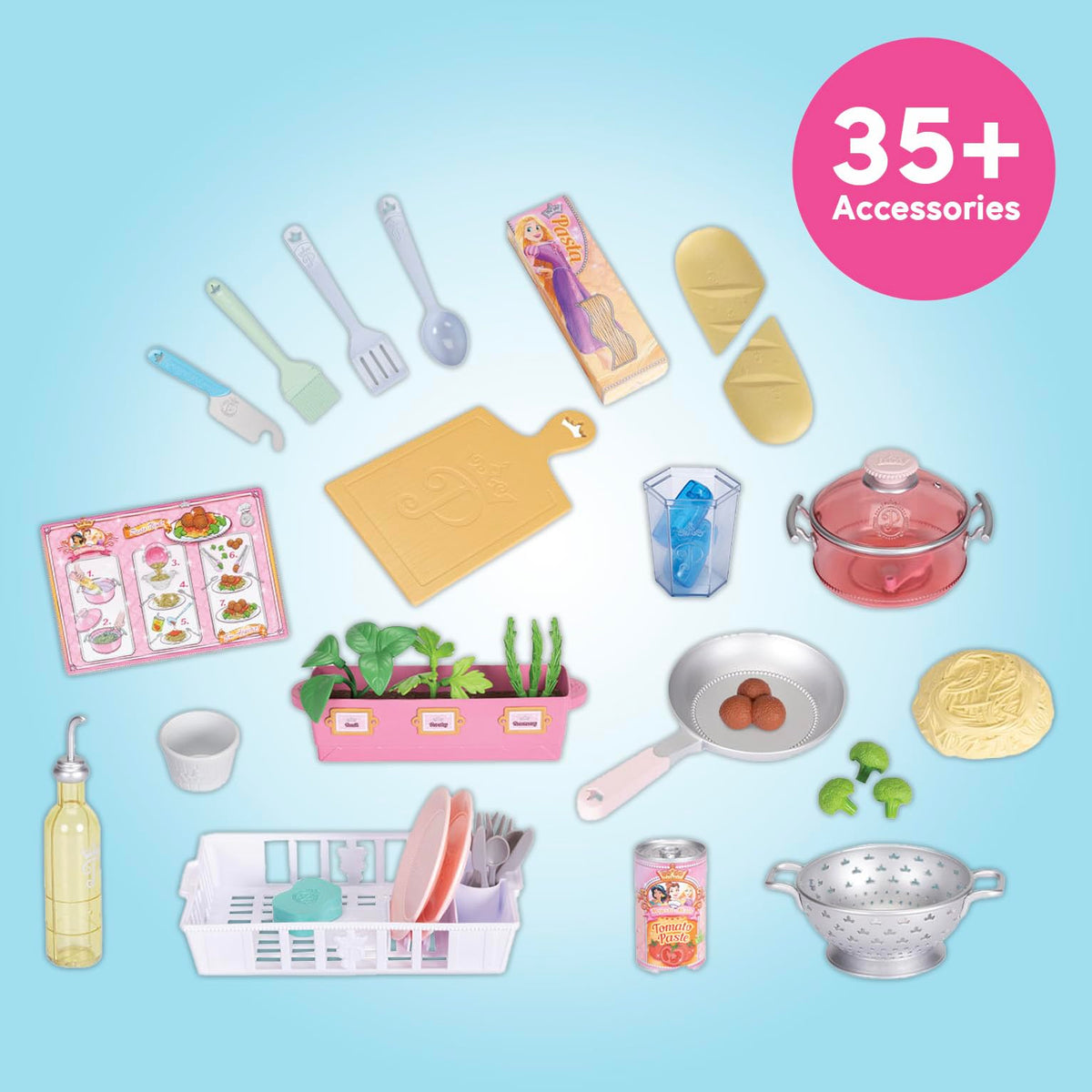 Disney Princess Fresh Prep stovetop steam demo with lights and sounds
