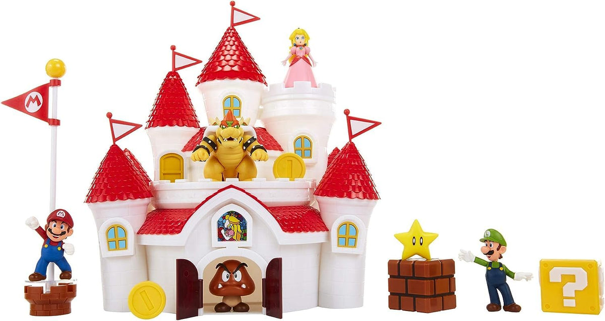 JAKKS Pacific exclusive Bowser figure as a bold centerpiece for Mario battles