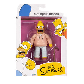 JAKKS Pacific Simpsons Grampa Simpson 5-Inch cane accessory enhances authentic display moments