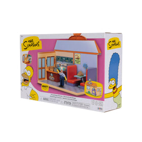 Table and accessories on the Krusty Burger Diorama for posing