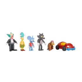 JAKKS Pacific Krusty the Clown figure supports dynamic posing.