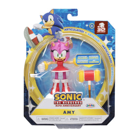 Packaging image of JAKKS Pacific Sonic Amy figure ready for gifting.