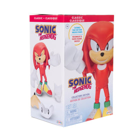 Official Sega-licensed Knuckles figure ensures authentic branding and quality.
