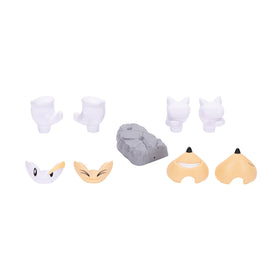 Interchangeable parts invite fans to craft iconic Knuckles looks.