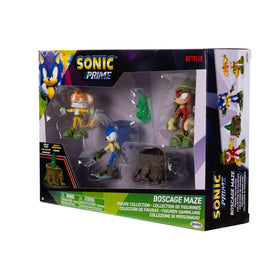JAKKS Pacific Sonic Prime Bos Cage Maze display base setup