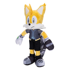 Jakks Pacific Sonic Prime Tails Nine back view showcases durable plush for everyday play.