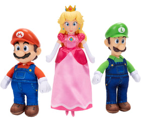 JAKKS Pacific Mario plush with roto head detail for collectors