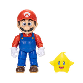 JAKKS Pacific Mario 5-inch figure with premium detailing for display.