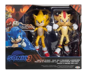JAKKS Pacific Super Shadow light-up eyes and quills energize display.