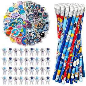 JALEBRO outer space pattern pencils offer smooth writing for class use.