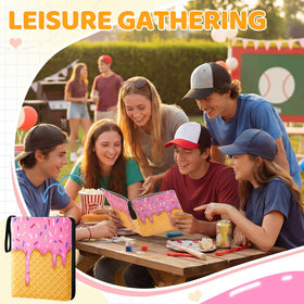 Jaloro Ice Cream Drip binder ideal for travel and shows.