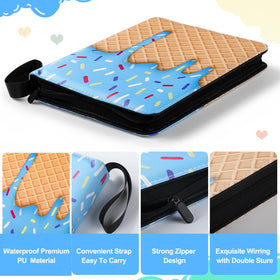 Jaloro zipper closure protects your cards during travel.
