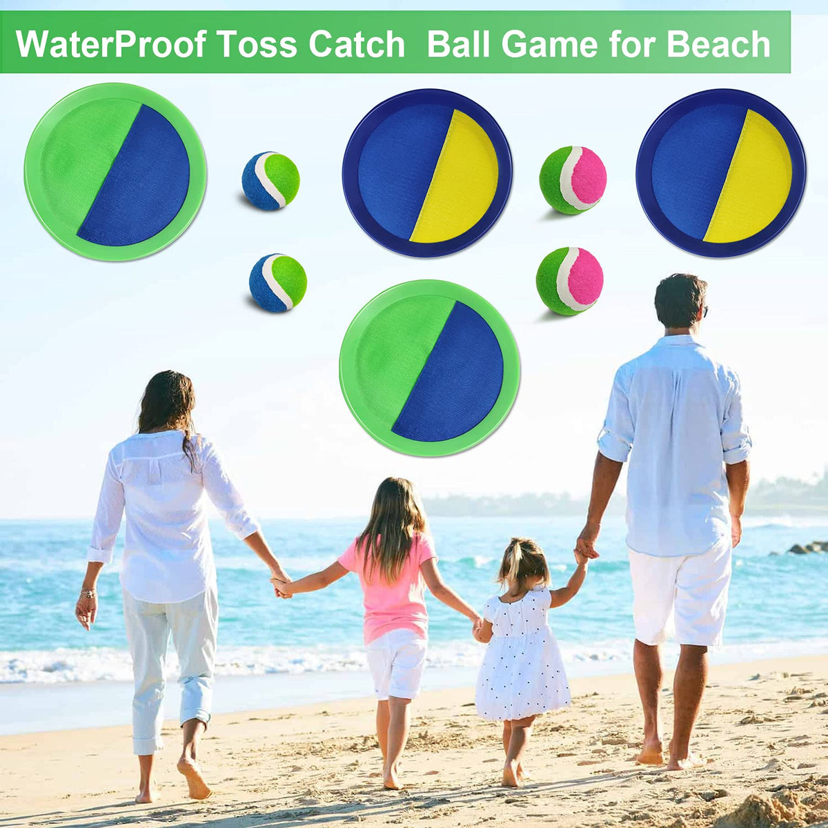 Jalunth Ball Catch Set outdoor and indoor versatile family toy.