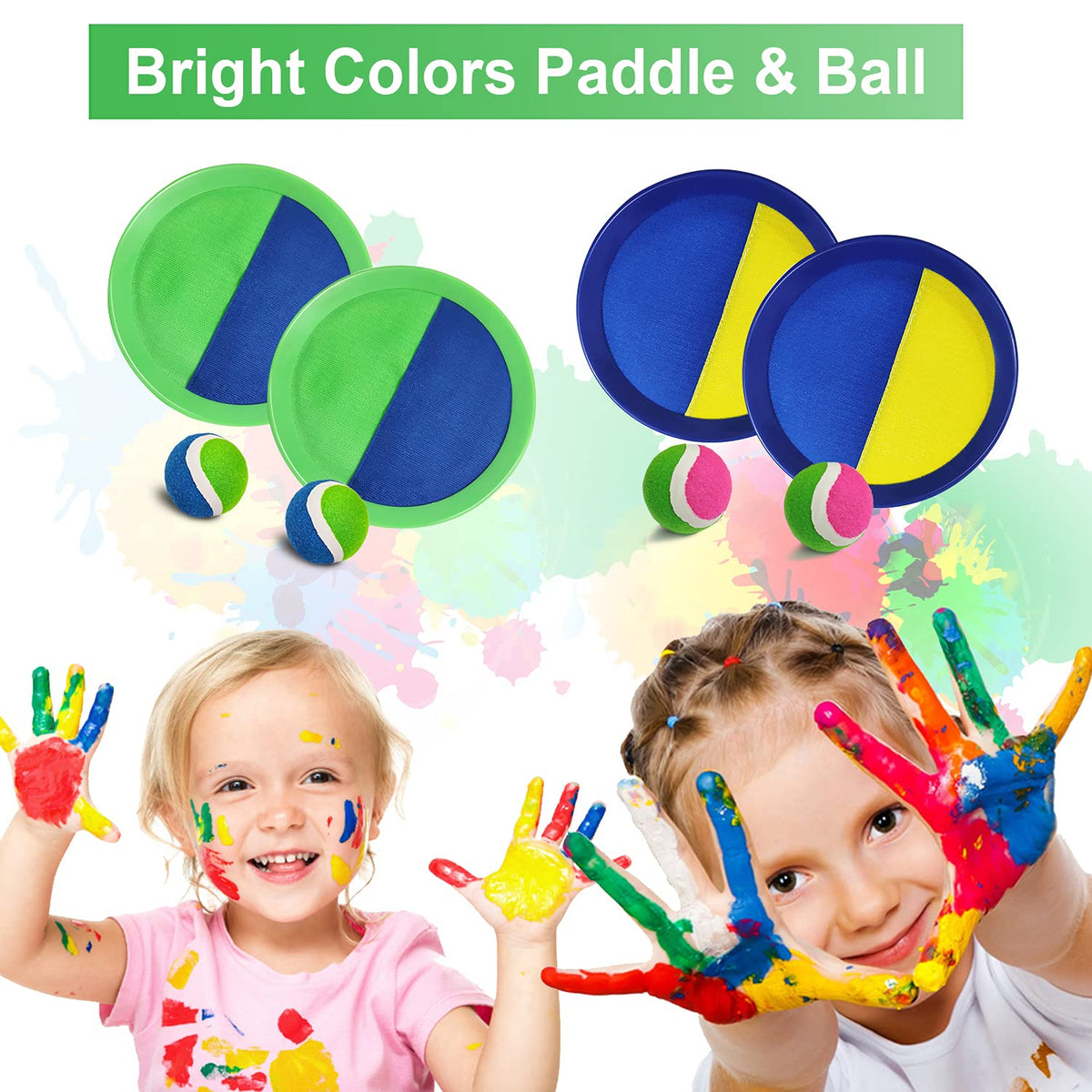Jalunth Ball Catch Set Velcro disc shows strong grip.