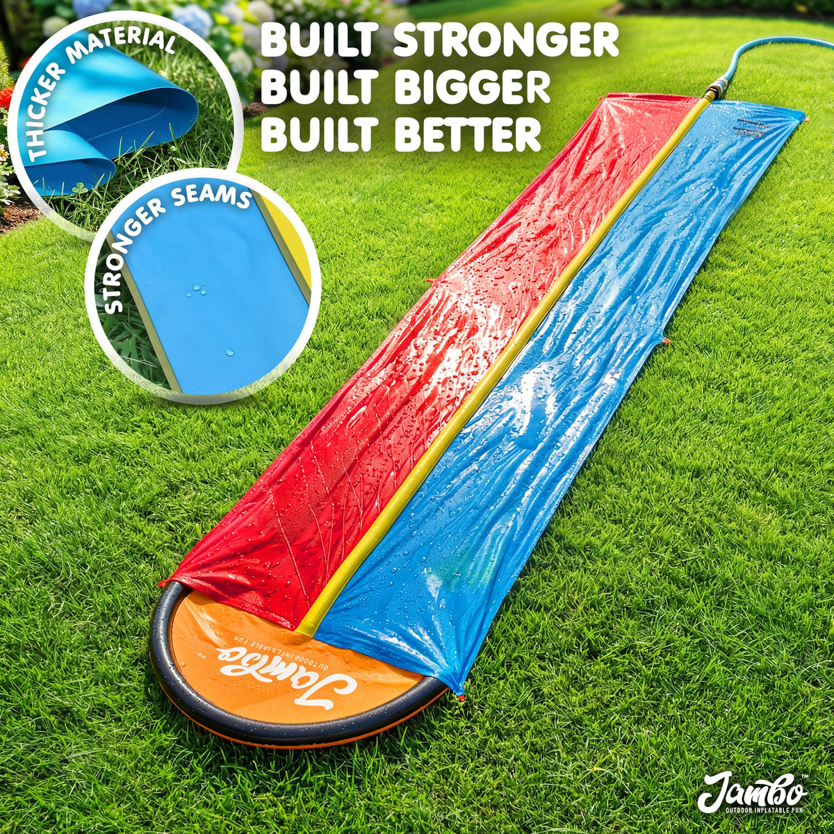 JAMBO backyard-water-park vibe turns any yard into fun in summer