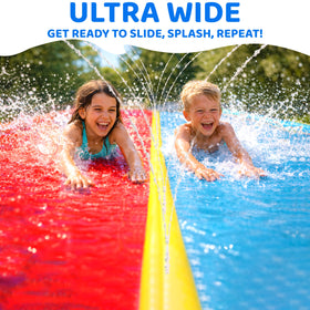 JAMBO splash mat included adds extra splash area for kids