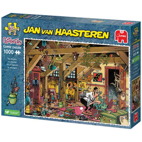 Jan van Haasteren Oldtimers 1000-piece puzzle, great for collaborative evenings.