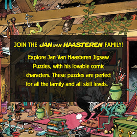Jan van Haasteren Oldtimers vintage car scene, nostalgic puzzle experience.