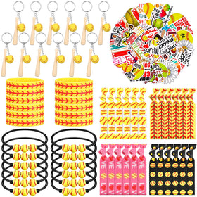 Janinka softball keychains add team spirit to bags and accessories