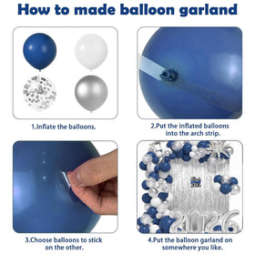Janinus 2026 foil number balloons highlight the class year