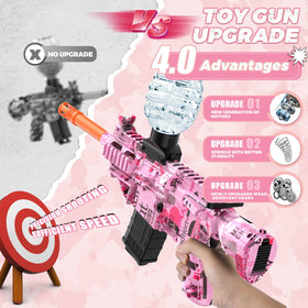 JANNIRESS gel balls ejecting action shot showing quick play