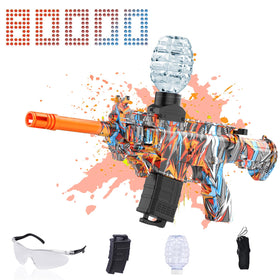 JANNIRESS electric gel ball blaster with exterior paint, built for durable outdoor battles.