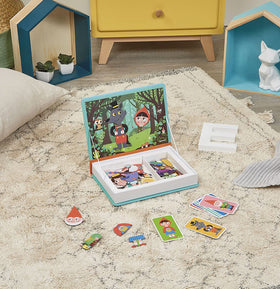 Janod Magneti'book Fairy Tales with magnetic pieces ready to form new characters.