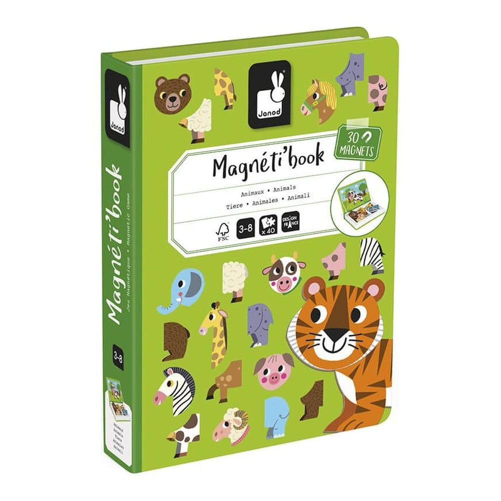 Janod MagnetiBook travel activity box ideal for car trips