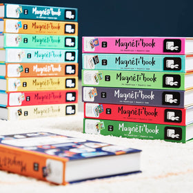 Janod Magnetibook bold colors design with France-inspired craftsmanship.