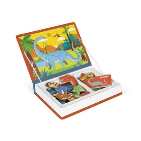 Janod Magnetibook book-format storage keeping pieces neatly organized.