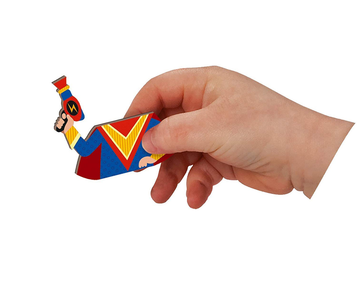 Janod MagnetiBook 3+ age safe construction supports durable play sessions.