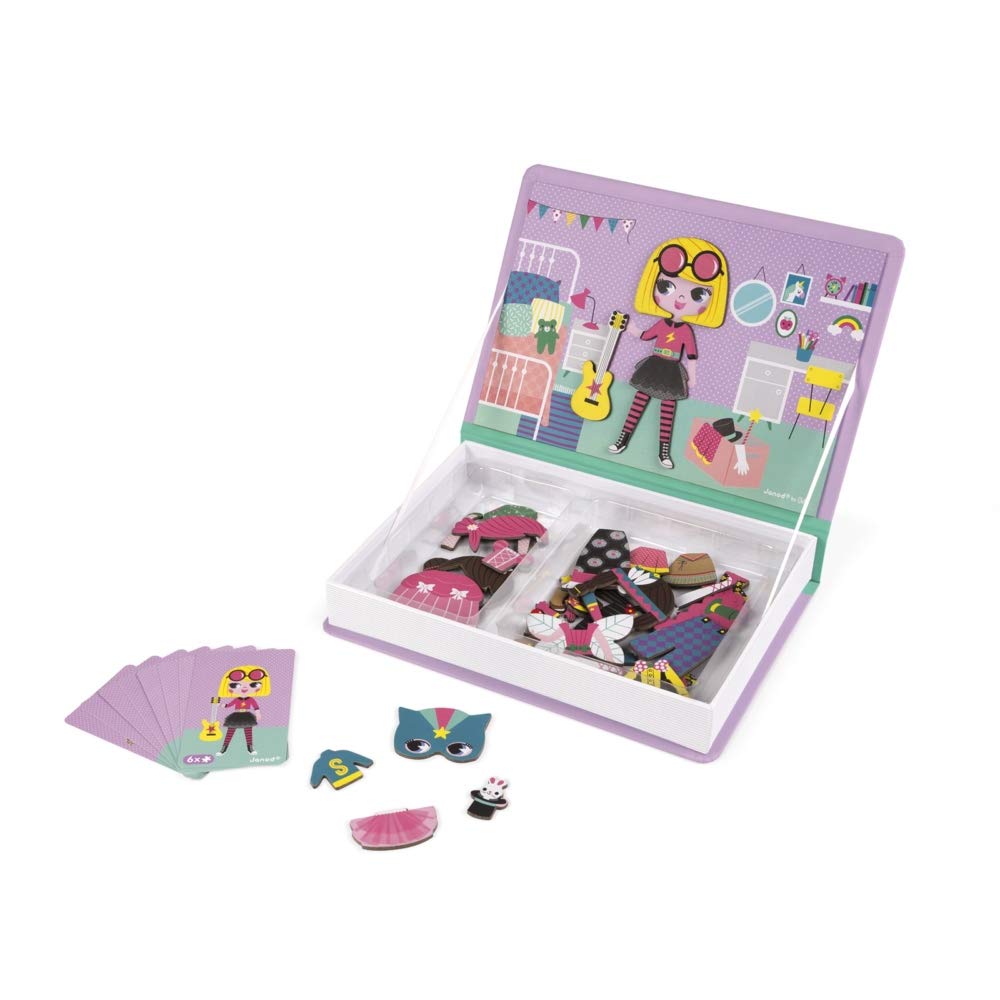 Janod MagnetiBook on-the-go play; compact, mess-free entertainment for kids.
