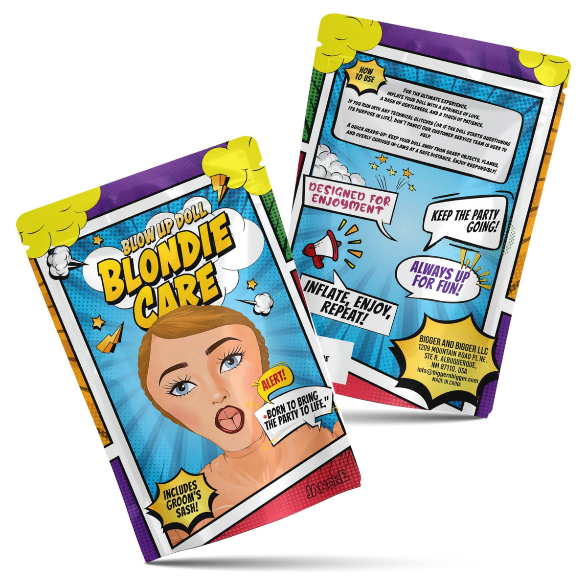 JANOKE gag gift idea that travels well for parties.