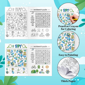 JAPBOR Double-sided printing coloring pages for variety and efficient use of paper.