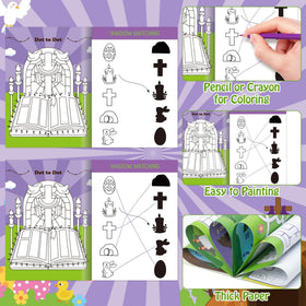 JAPBOR Easter pattern illustrations to engage kids during Sunday School