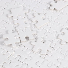 JAPCHET sublimation puzzle blanks ideal for custom party invitations and gifts.