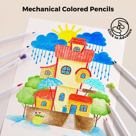 Jar Melo erasable oil-based core enables easy corrections and blending