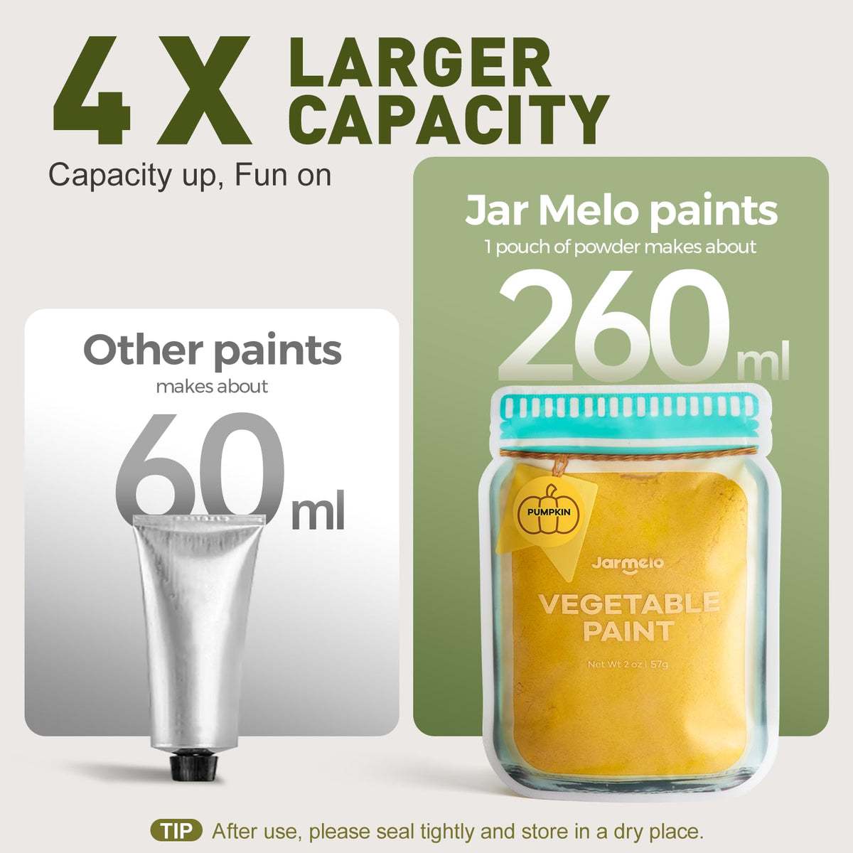 Jar Melo stirring sticks collection helps smooth paint texture for hands-on art.