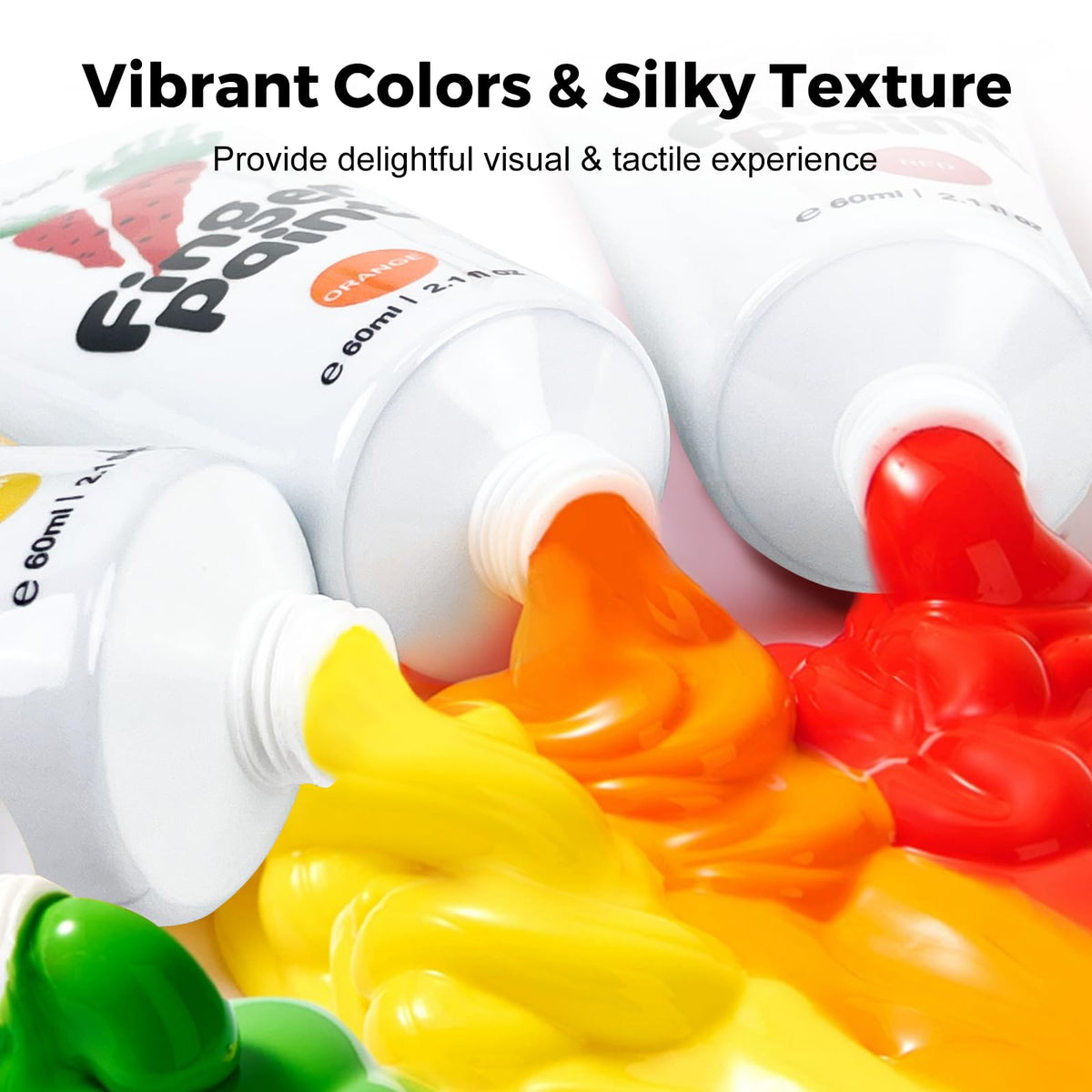 Jar Melo paints wash off skin easily for quick cleanup after crafts