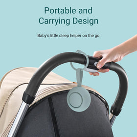 Jaroco portable baby sound machine with 12 sounds at a glance.