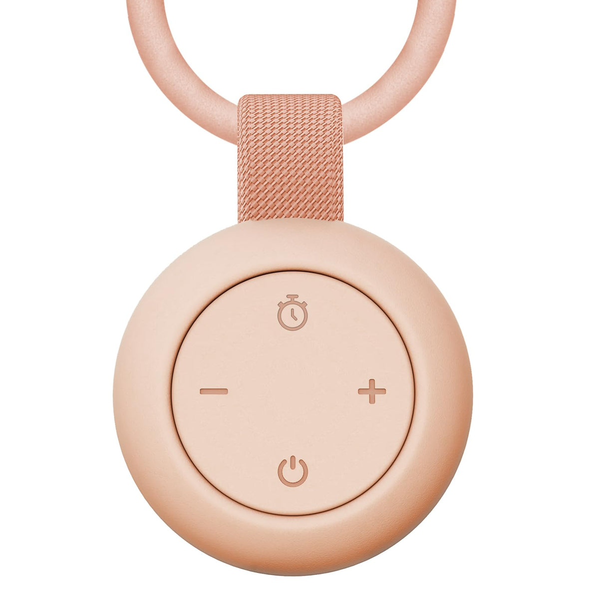 Jaroco peach portable baby sound machine front view for calm sleep